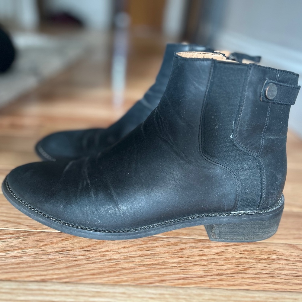 Franco Sarto Black Boots